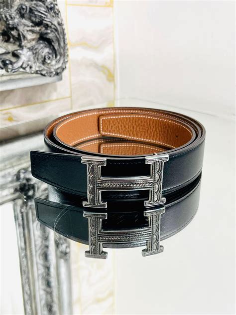 hermes touareg belt buckle price|Hermes Sterling Silver Touareg Buckle & Leather Belt Set .